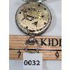Image 3 : 1858 RUBY JEWELLED POCKET WATCH - MISSING FRONT GLASS 