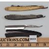 Image 3 : LOT OF 3 - STRAIGHT RAZORS