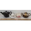 Image 1 : LOT OF 4 - TEA POTS - INCL S. JOHNSON LTD BURSLEM 