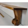 Image 3 : PINE WALL SHELF - 60in LONG