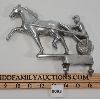 Image 2 : HARNESS RACING HOOD ORNAMENT - CHROME 