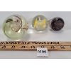 Image 2 : LOT OF 3 - GLASS PAPERWEIGHTS 