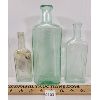 Image 2 : LOT OF 3 - APOTHECARY  BOTTLES - INCL HENRY K. WAMPOLE - PERTH ONT 