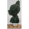 Image 2 : MALACHITE BUST - SIGNED BY MASIMBA KASHIRI