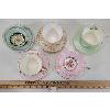 Image 2 : LOT OF 5 - TEACUPS W/ SAUCERS