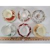 Image 2 : LOT OF 6 - TEACUPS W/ SAUCERS