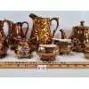 Image 2 : LOT OF 9 - COPPER LUSTREWARE