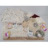 Image 1 : JOB LOT - MISC DOILIES AND BED COVER