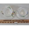 Image 2 : LOT OF 2 - SHELLEY TEACUPS W/ SAUCERS