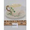 Image 1 : BELLEEK TEA CUP & SAUCER SET