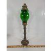 Image 4 : NUNS LAMP W / GREEN GLASS