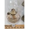 Image 2 : LOT OF 2 - OIL LAMP & BRASS DESK LAMP