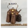 Image 2 : LOT OF 4 - COPPER KETTLE, COWBELLS AND INSULATOR