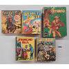 Image 1 : LOT OF 5 - BIG LITTLE BOOKS - INCL. BULLET BENTON, BRONCO BILL, GUNSMOKE & ETC.