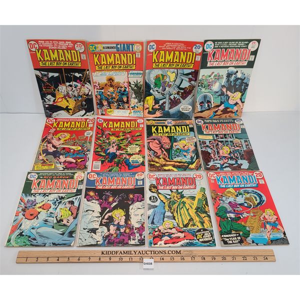 LOT OF 12 - DC KAMANDI COMICS 