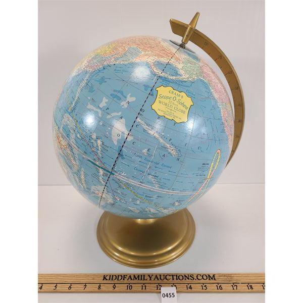 VINTAGE WORLD GLOBE