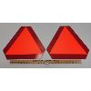 Image 1 : LOT OF 2 - SLOW MOVING VEHICLE SIGNS 