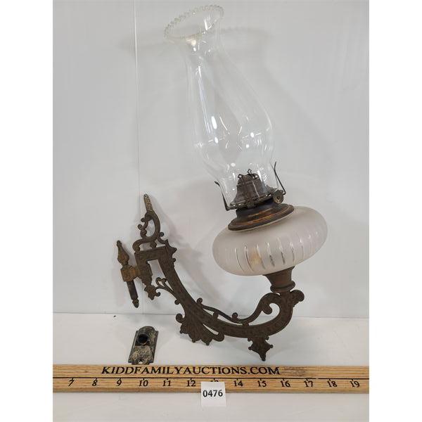 OIL LAMP WALL SCONCE