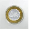 Image 2 : .60 Oz .999 Silver $10 Casino Token - Sands Regency