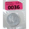 Image 1 : 1 Oz .9999 Silver 2009 Canada Maple Leaf Coin 