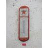 Image 1 : New Texaco Metal Wall Thermometer - 5" x 17"