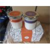 Image 1 : 3 Sets of 2 Aromatherapy Jar Candles - 7.4 Oz