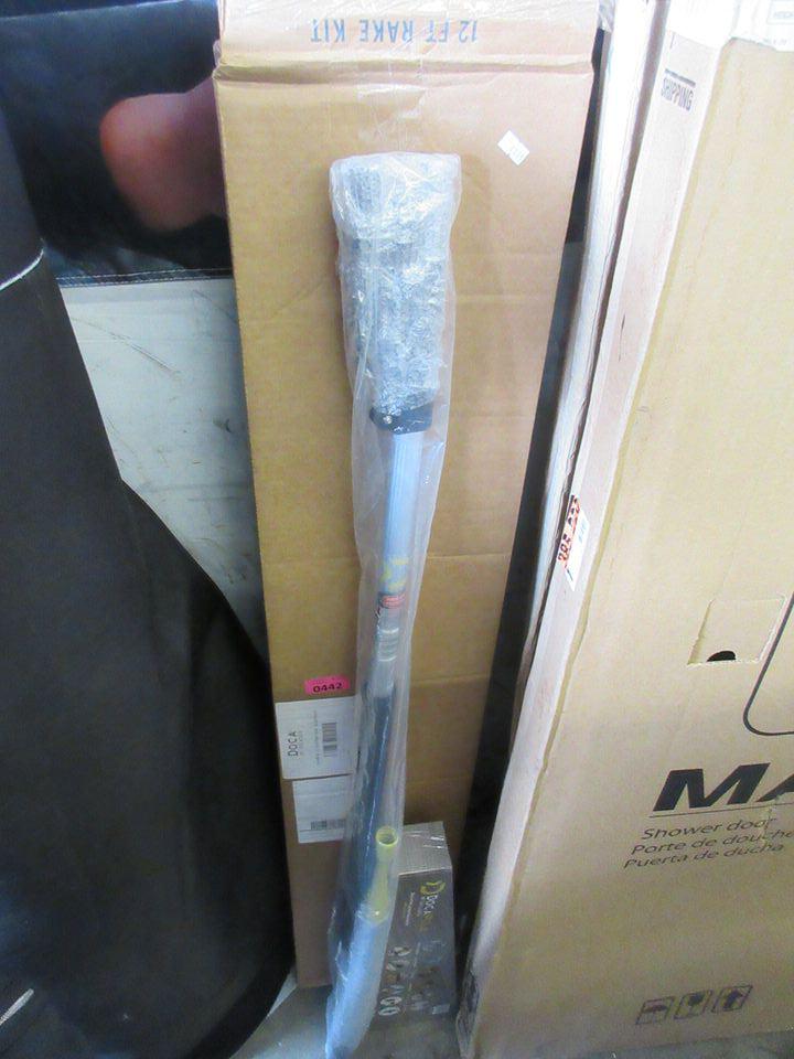 New 12' DOCA Extension Pole with Rake Attachment