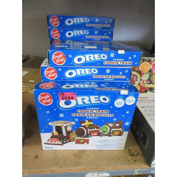 17 x 615 g Oreo E-Z Build Cookie Trains