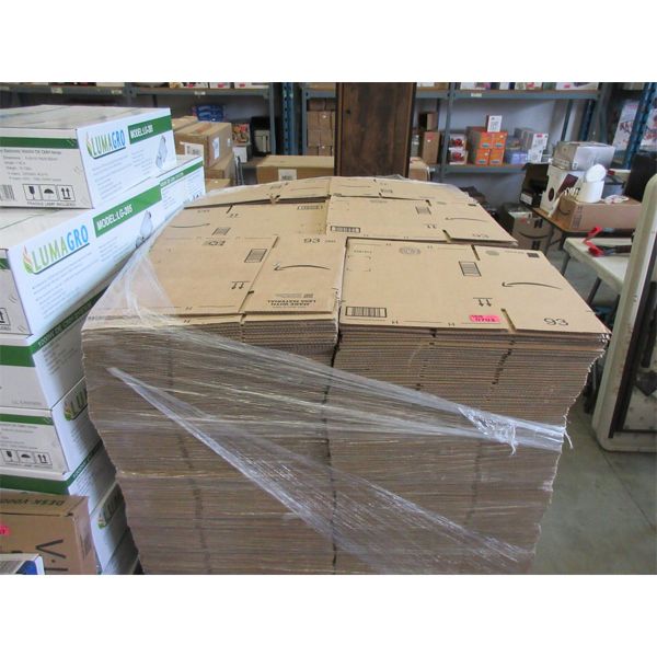 Skid Of New Small Cardboard Shipping Boxes Skid of new small cardboard shipping boxes