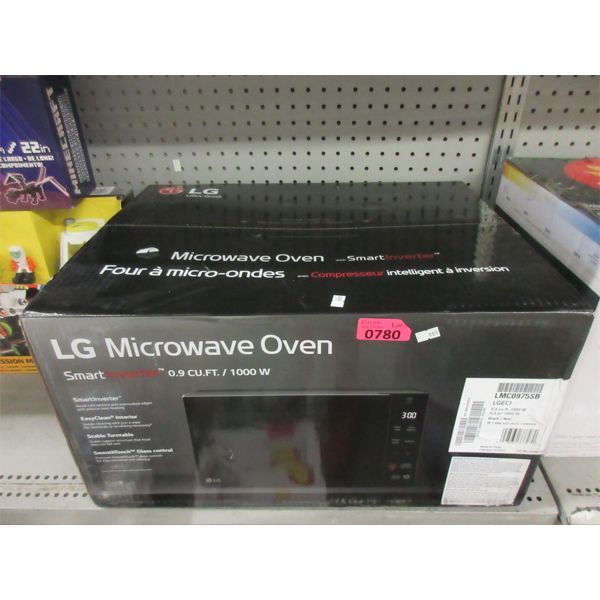 LG 0.9 Cubic Feet Microwave Oven 