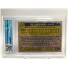 Image 2 : 1987 TOPPS #170 BO JACKSON FUTURE STARS GCG GRADED 9.5