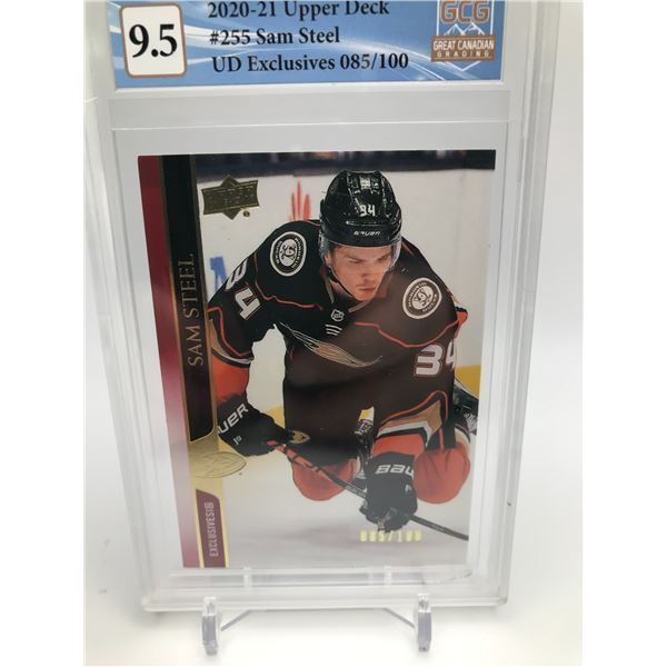 SAM STEEL VERY LTD ED 085/100 UPPER DECK EXCLUSIVES (GCG 9.5)