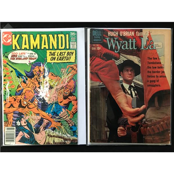 LOT OF 2 VINTAGE COMICS (DC AND DELL COMICS)