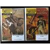 Image 1 : LOT OF 2 VINTAGE CLASSICS ILLUSTRATED COMICS