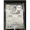 Image 2 : ARTIFACTS TUNDRA TEAMMATES LTD ED 156/199 LUNDQVIST-KREIDER DUAL JERSEY CARD
