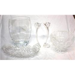 Lot of Fine Crystal Pieces