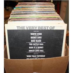 Box Lot of Collectible LP Records
