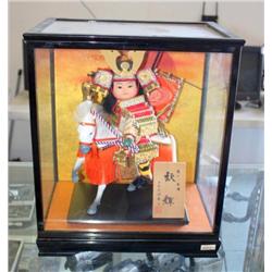 Chinese Samurai On  Horse