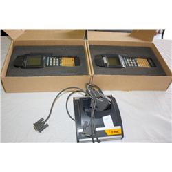 2 Blue Star Barcode Scanners w/ 1 charger