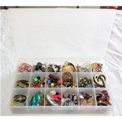 Box Of Costume Jewelry