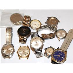 Bag Of Watches & Tokens