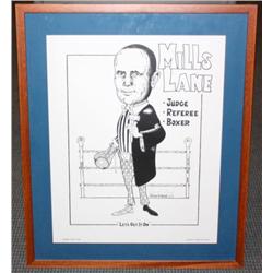 Framed Print of Judge Mills Lane