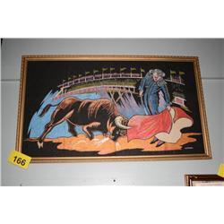 Painting of a matador /  torer
