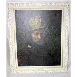 Rembrandt Replica Oil Painting in Framed Canvas