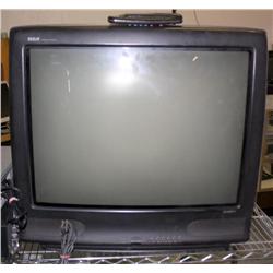 27" RCA T.V w/combo VCR/DVD & 5 disk cd changer