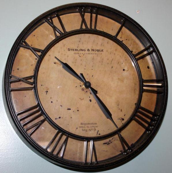 Sterling Noble Clock