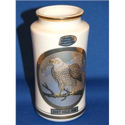 24K Gold Plated Gilded Vase