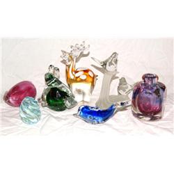 Lot of Murano Art Glass Figurines