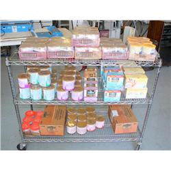 RACK LOT OF BABY FORMULA