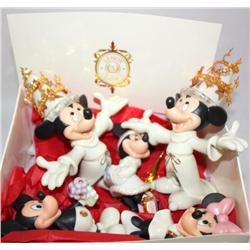 5 Pc. Lenox Disney Porcelain Collectible Figurines